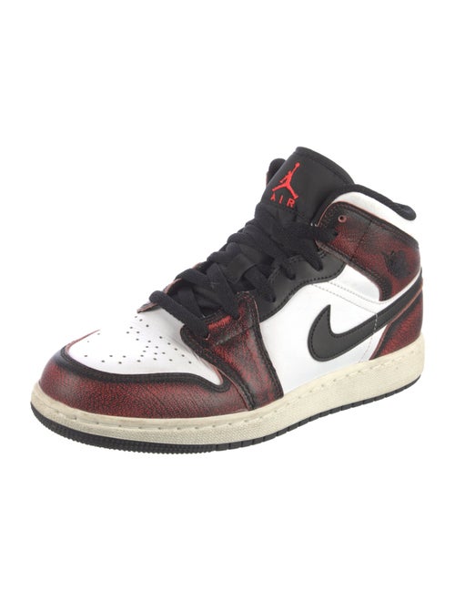 Jordan 1 Mid 'Wear-Away Chicago' Sneakers