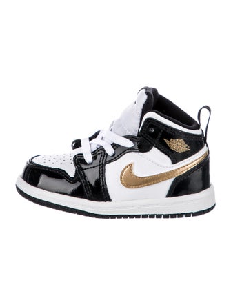 Jordan Air Jordan 1 Mid Patent SE TD 'Black Gold'