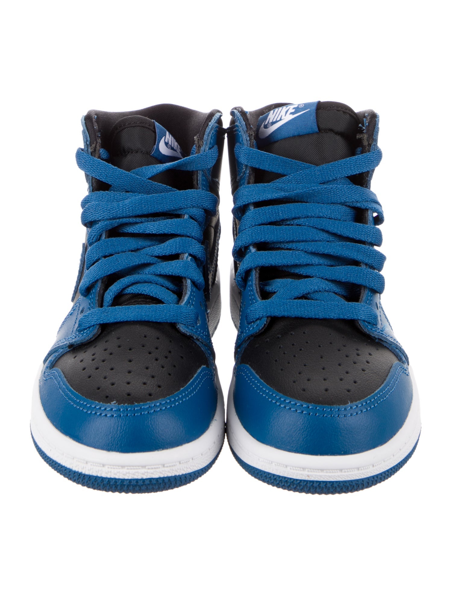 Jordan Boys' 1 Retro High OG PS 'Dark Marina Blue'