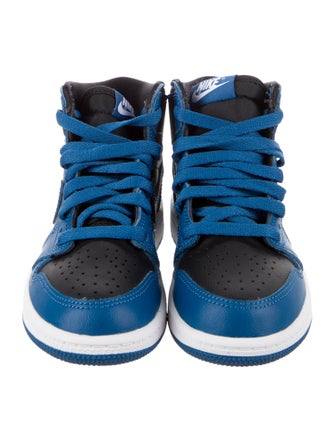 Jordan Boys' 1 Retro High OG PS 'Dark Marina Blue'