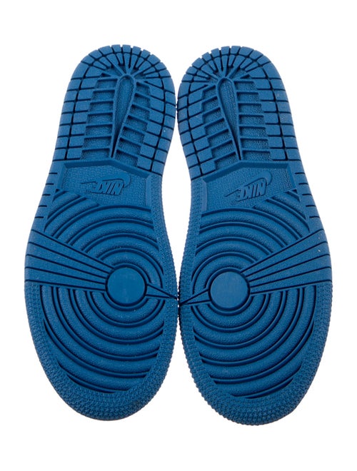 Jordan Boys' 1 Retro High OG PS 'Dark Marina Blue'