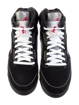 Jordan 5 Retro OG Black Metallic Reimagined Sneakers