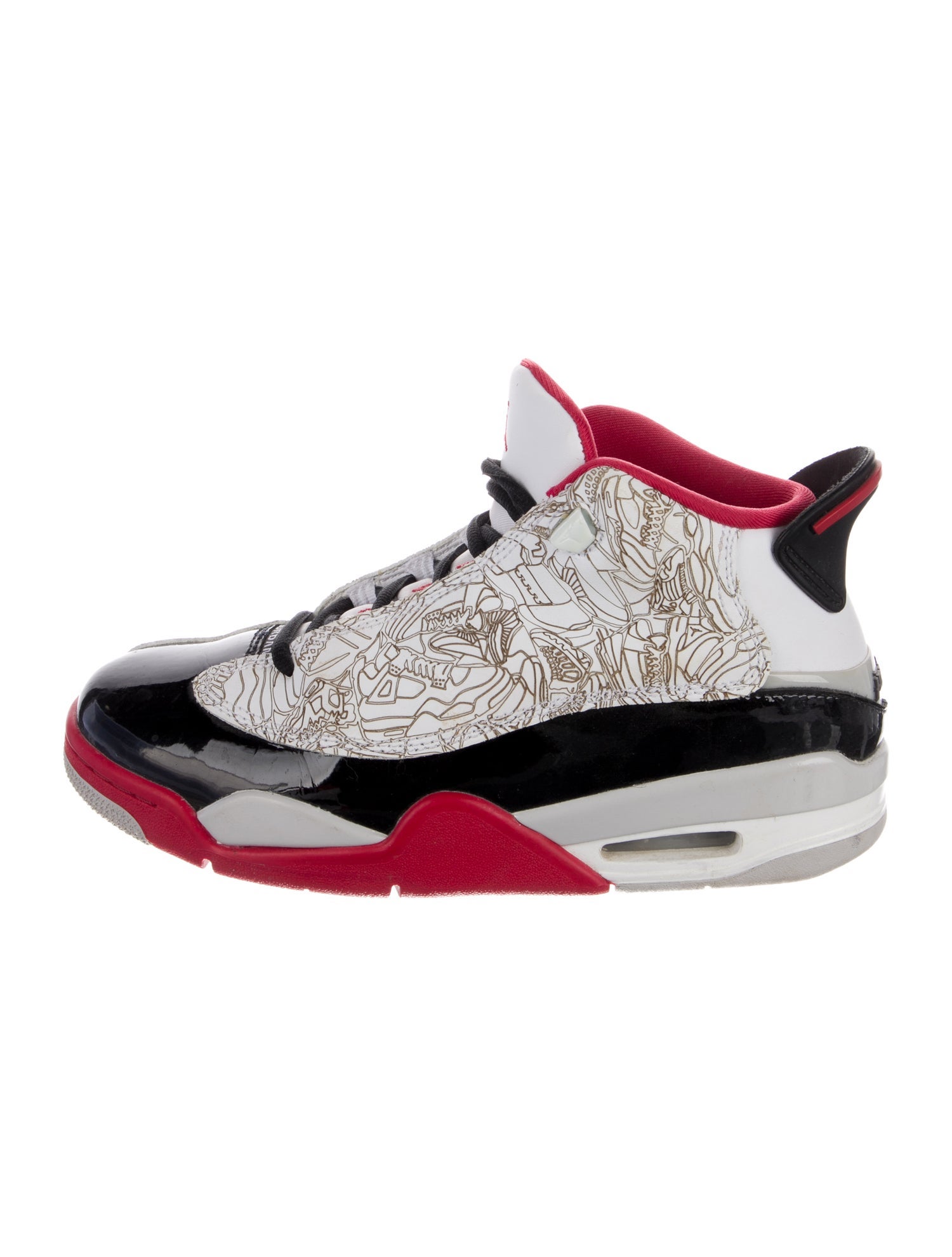 Jordan Air Jordan Dub Zero GS 'Varsity Red' 2022