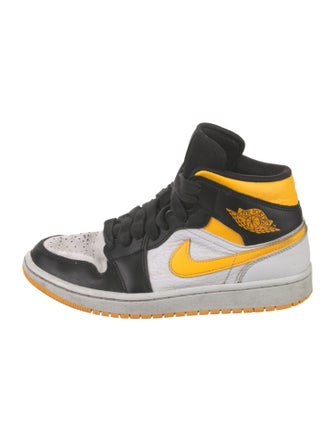 Jordan 1 Mid Laser Orange Black (W) Sneakers