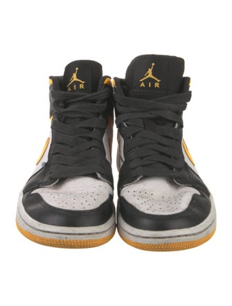 Jordan 1 Mid Laser Orange Black (W) Sneakers