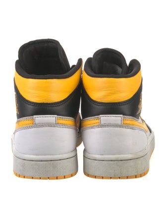 Jordan 1 Mid Laser Orange Black (W) Sneakers