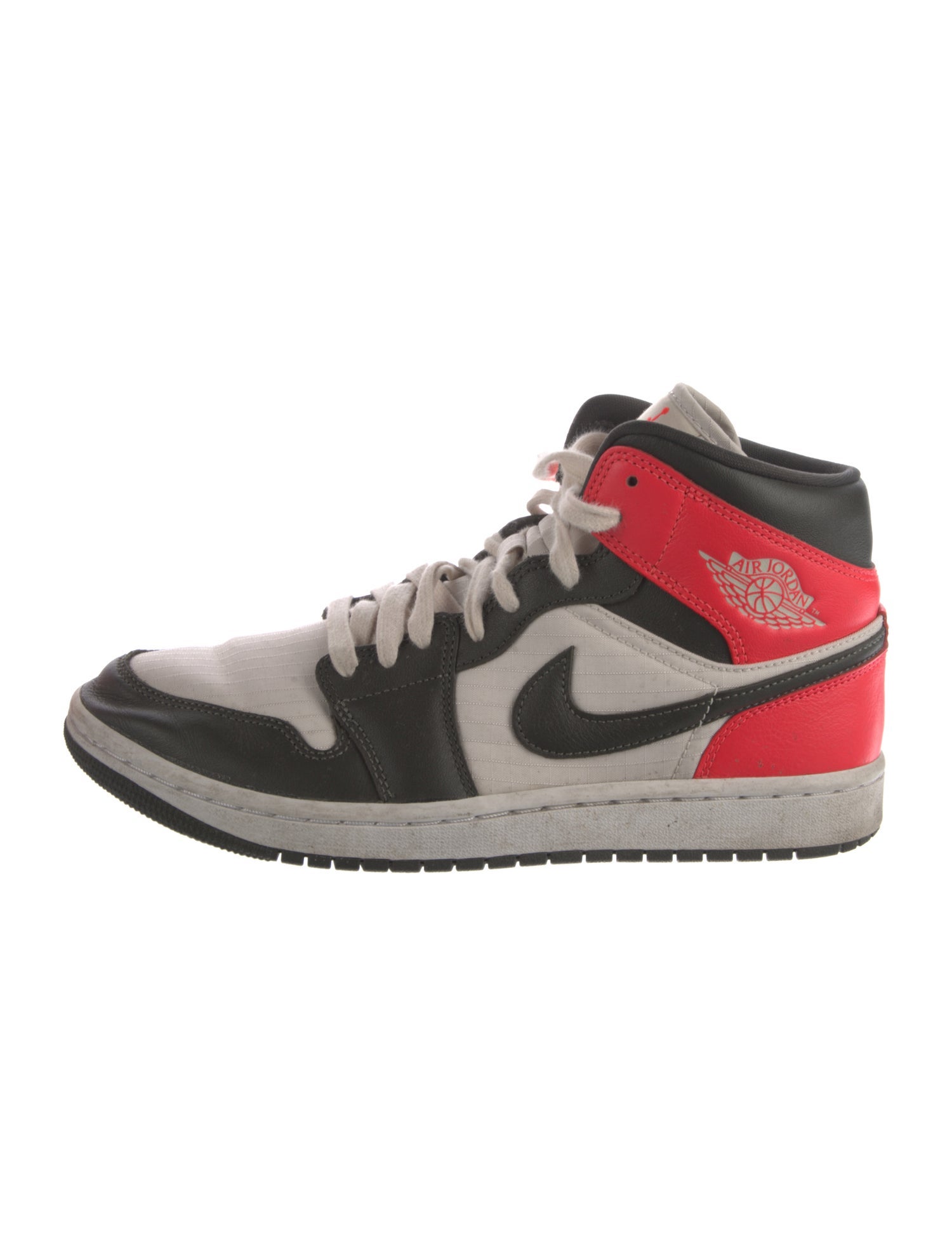 Jordan Leather Printed Wedge Sneakers