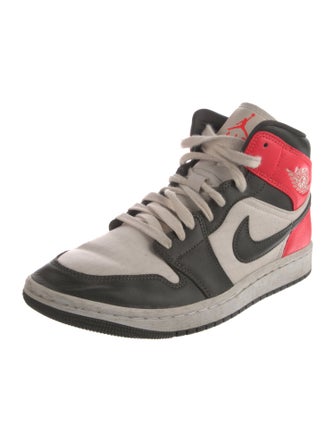 Jordan Leather Printed Wedge Sneakers