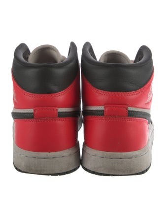 Jordan Leather Printed Wedge Sneakers