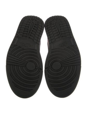 Jordan Leather Printed Wedge Sneakers