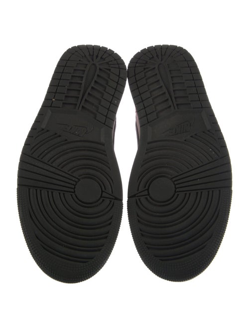 Jordan Leather Printed Wedge Sneakers