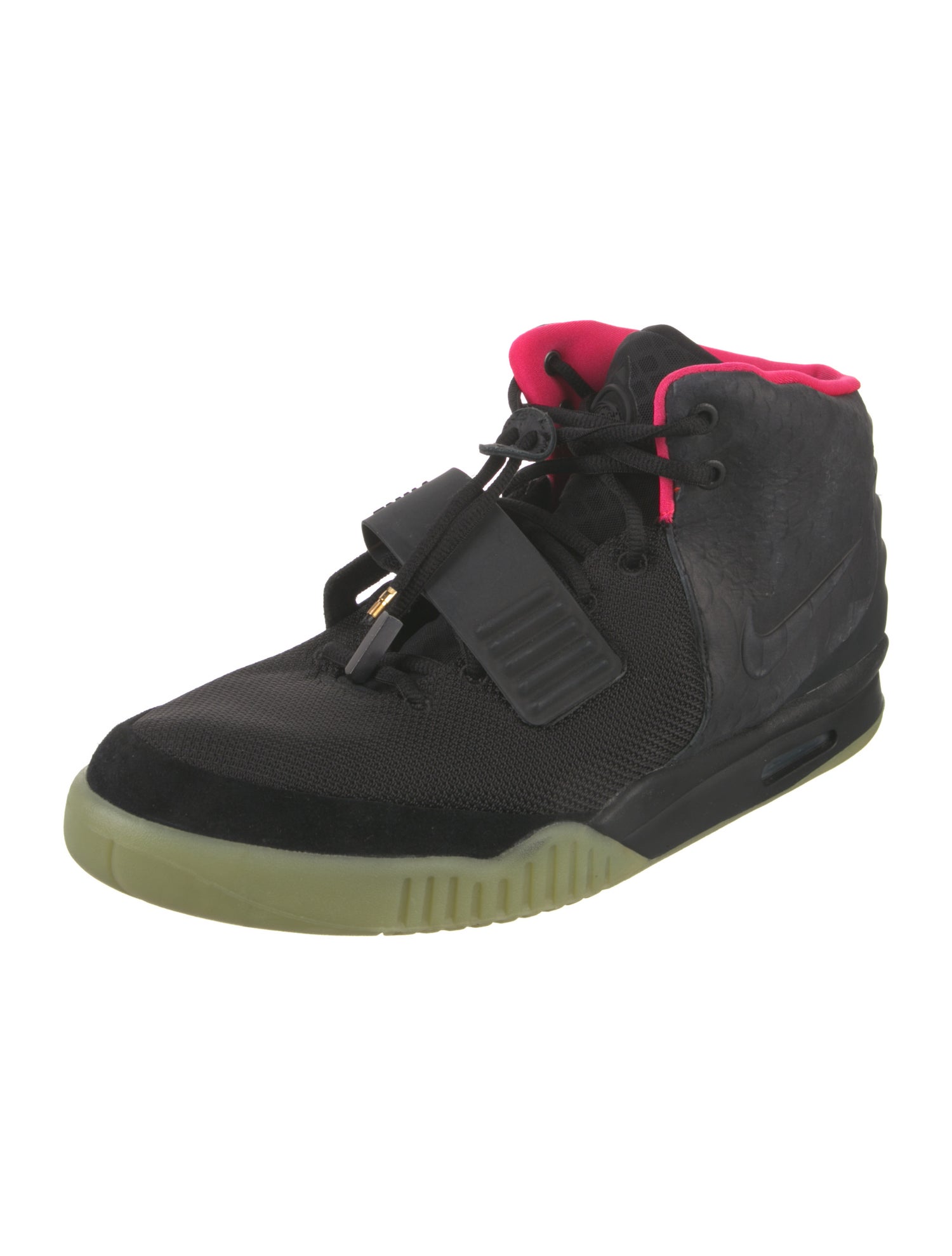 Nike Air Yeezy 2 'Solar Red' Sneakers