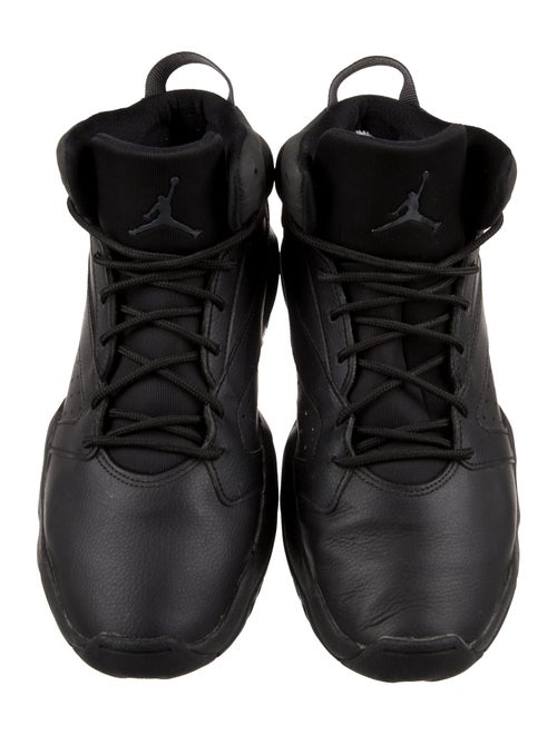 Jordan Leather Mesh Accents Sneakers