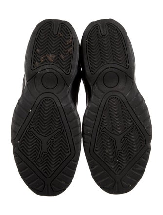 Jordan Leather Mesh Accents Sneakers