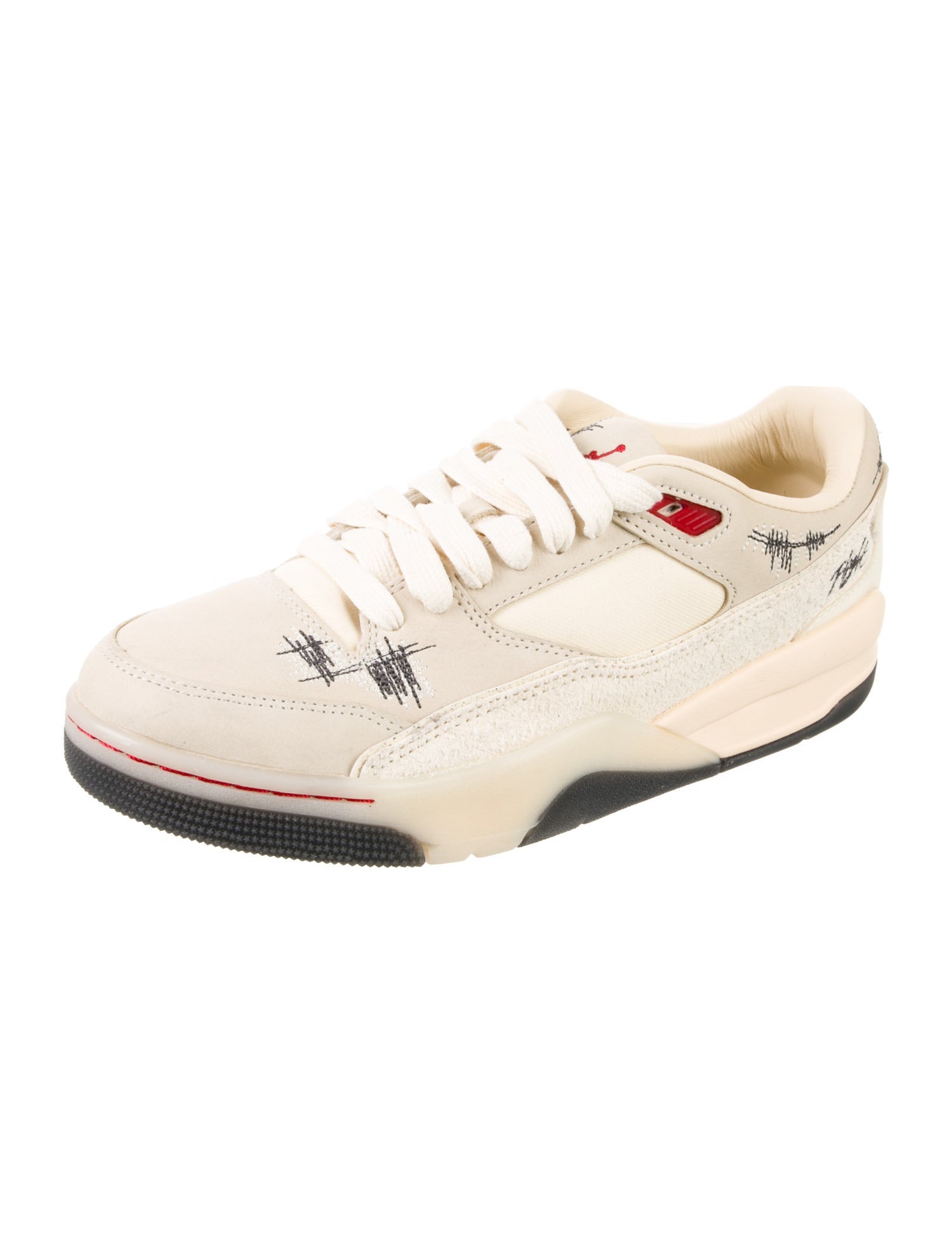 Jordan Suede Printed Sneakers