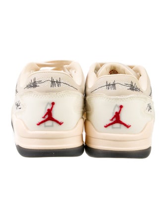 Jordan Suede Printed Sneakers