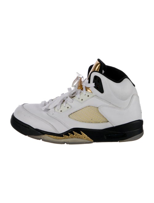 Jordan Leather Mesh Accents Sneakers