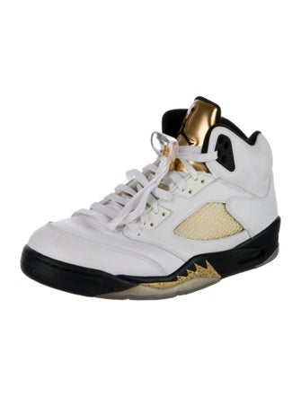 Jordan Leather Mesh Accents Sneakers