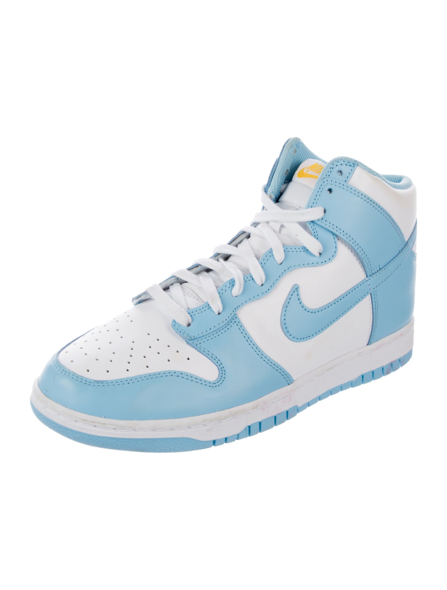 Jordan Leather Colorblock Pattern Sneakers