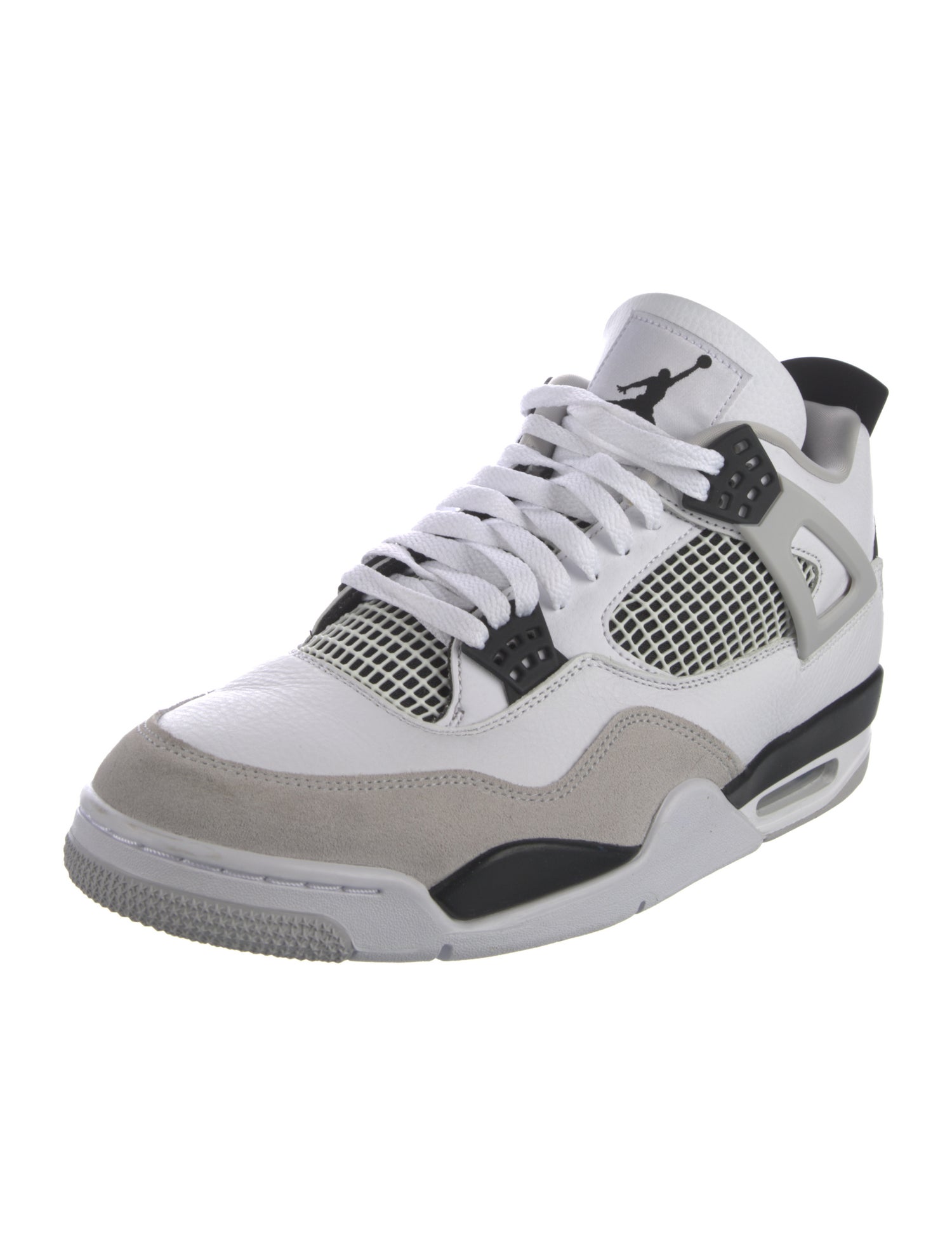 Jordan Leather Colorblock Pattern Sneakers