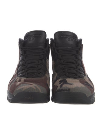 Jordan Canvas Camouflage Print Sneakers