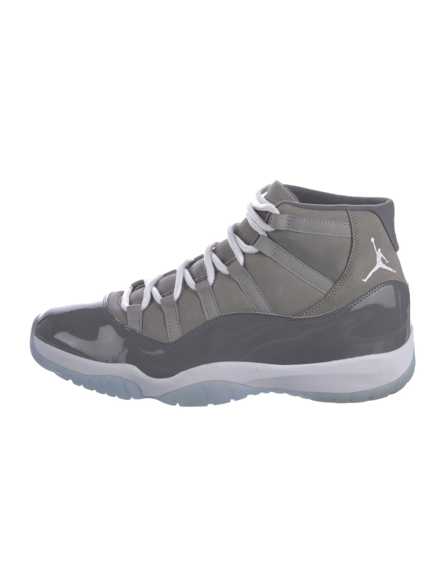 Jordan Patent Leather Colorblock Pattern Sneakers