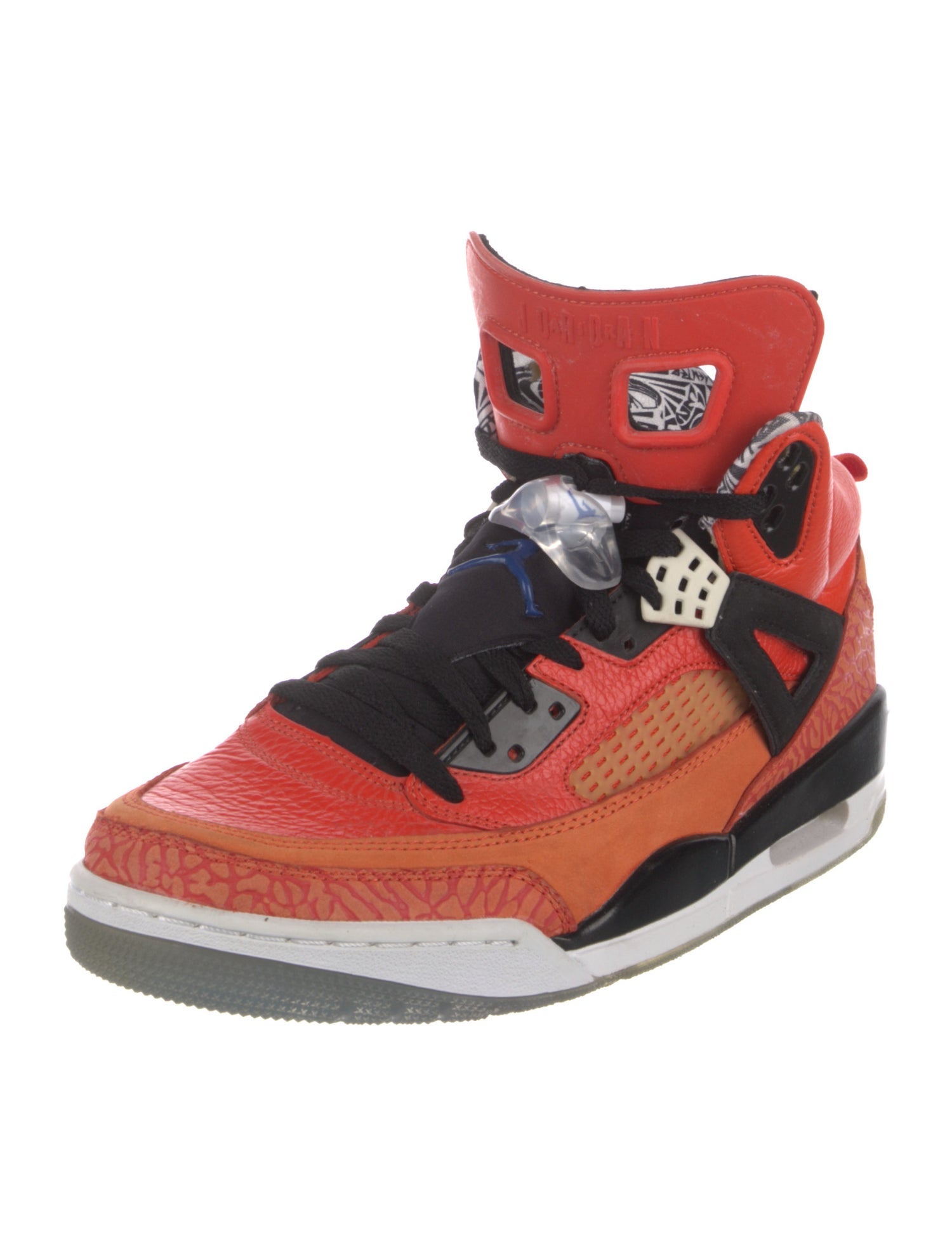 Jordan Leather Printed Sneakers