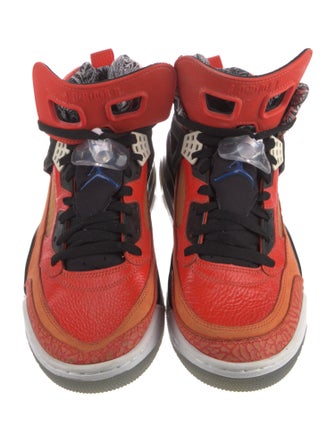 Jordan Leather Printed Sneakers