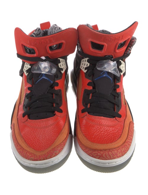 Jordan Leather Printed Sneakers