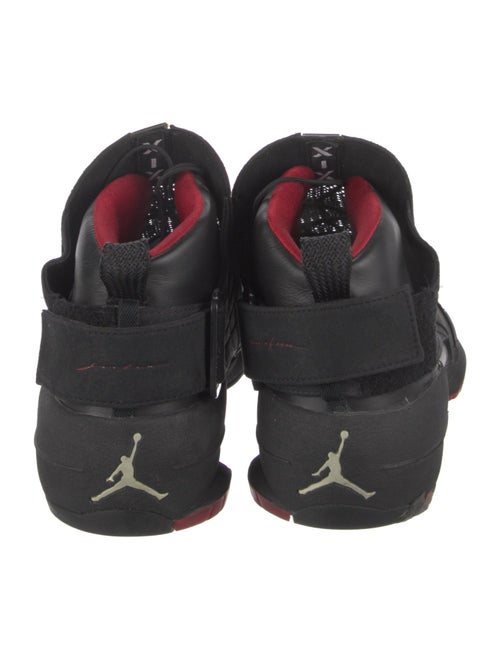 Jordan Patent Leather Mesh Accents Sneakers