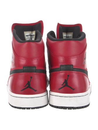 Jordan Leather Printed Sneakers