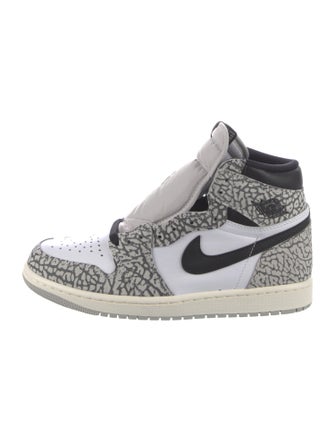 Jordan Leather Animal Print Sneakers