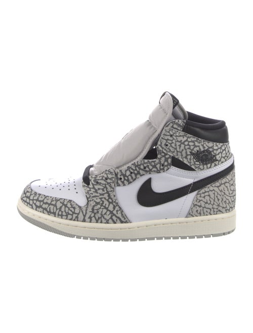 Jordan Leather Animal Print Sneakers