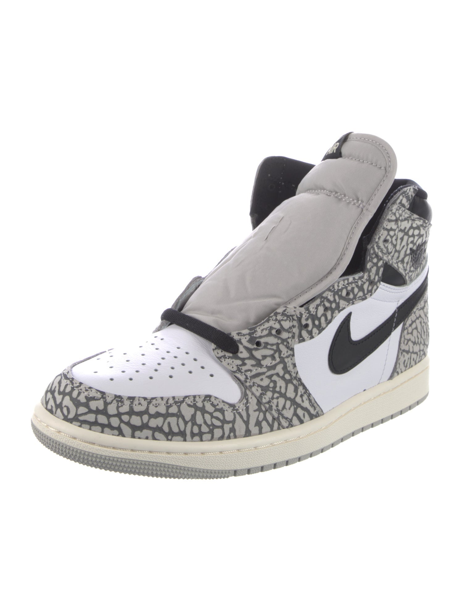 Jordan Leather Animal Print Sneakers