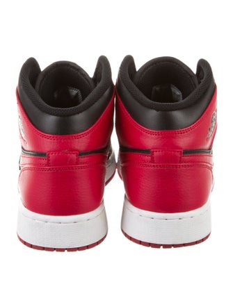 Jordan Boys' 1 Mid High Top Sneakers (GS)