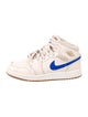 Jordan 1 Mid Utility Fleece Pearl White (GS) Sneakers
