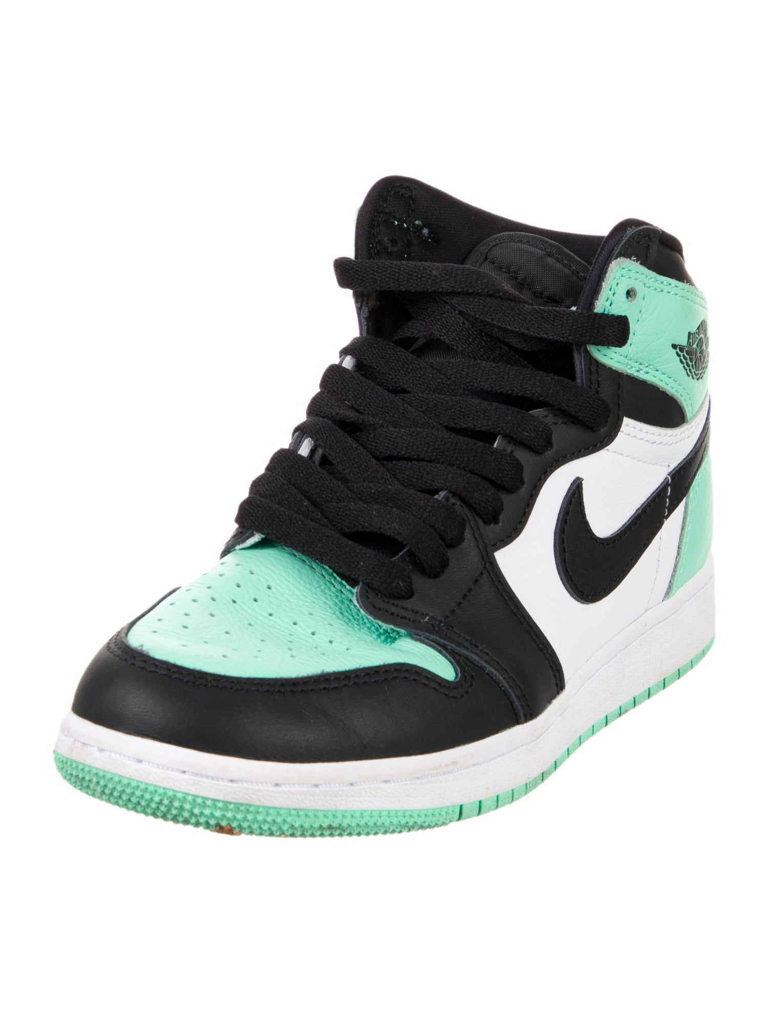 Jordan 1 Retro High OG Green Glow (GS) Sneakers