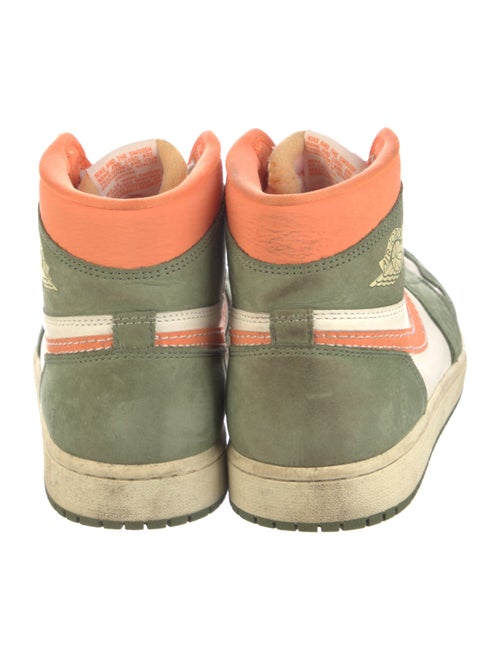 Jordan Leather Printed Athletic Sneakers