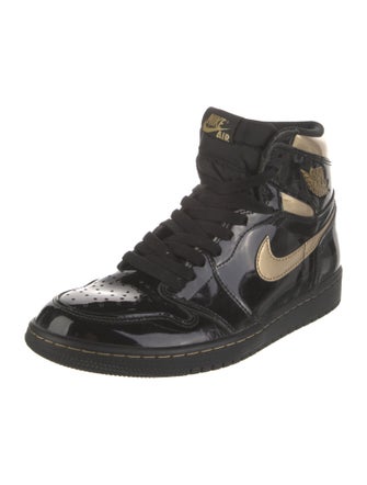 Jordan 1 Retro High 'Metallic Gold' Athletic Sneakers