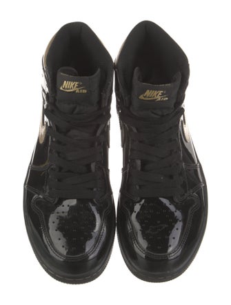 Jordan 1 Retro High 'Metallic Gold' Athletic Sneakers