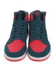 Jordan Leather Graphic Print Sneakers