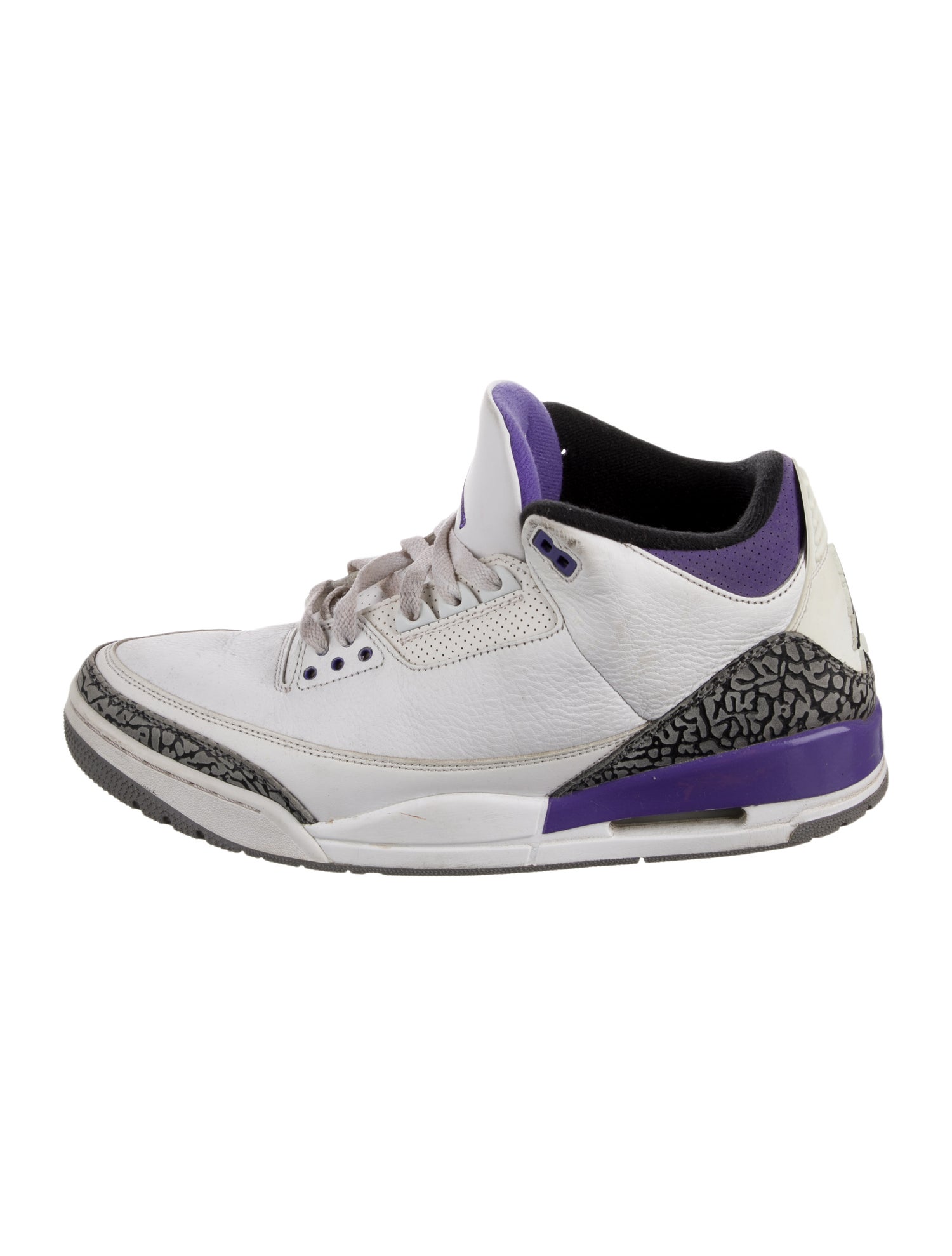 Jordan 3 Retro Dark Iris Athletic Sneakers