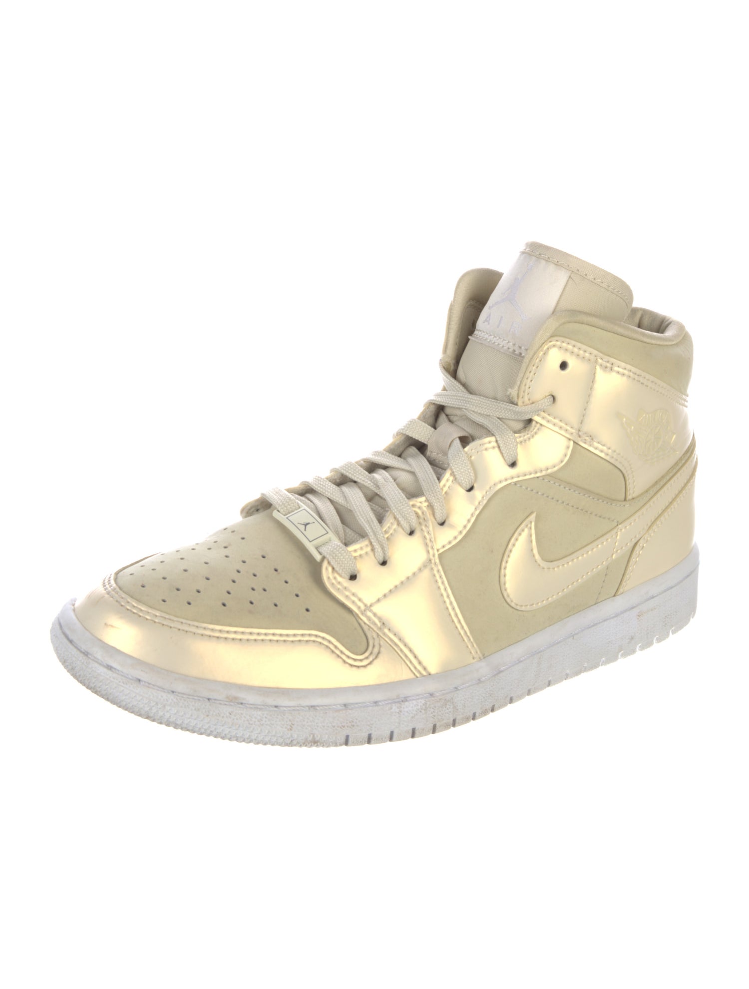 Jordan 1 Mid 'Goose Feather Yellow' Sneakers