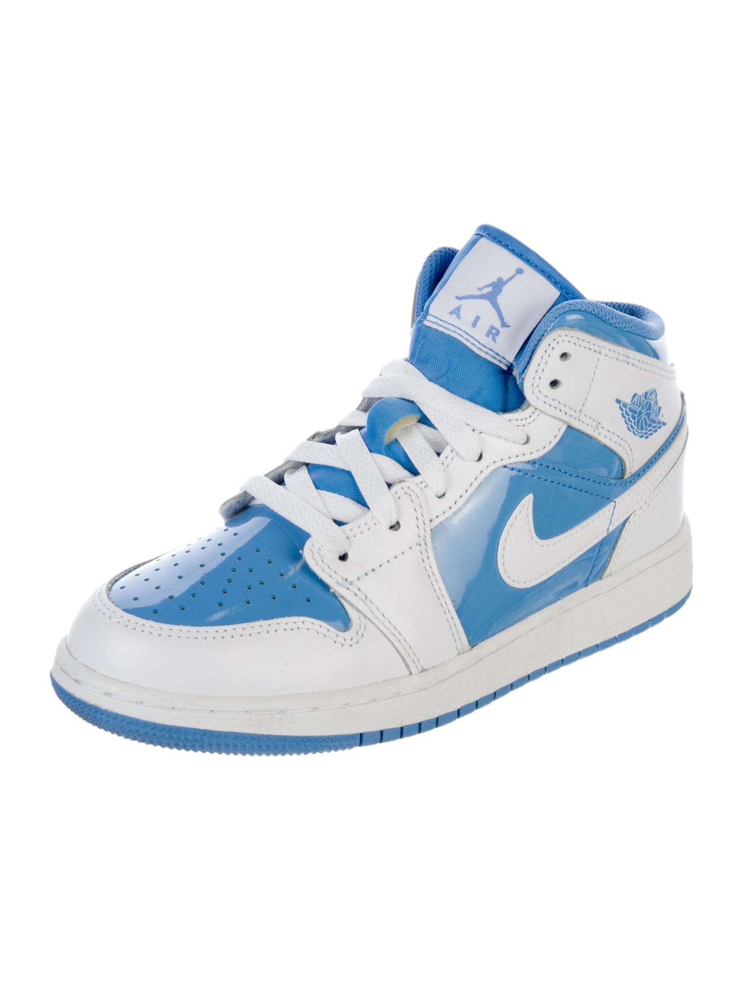 Jordan High Top Leather Sneakers