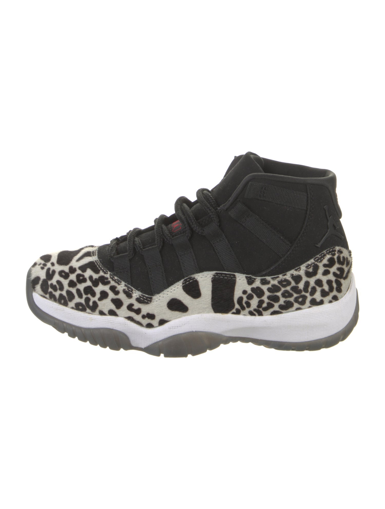 Jordan Ponyhair Animal Print Wedge Sneakers