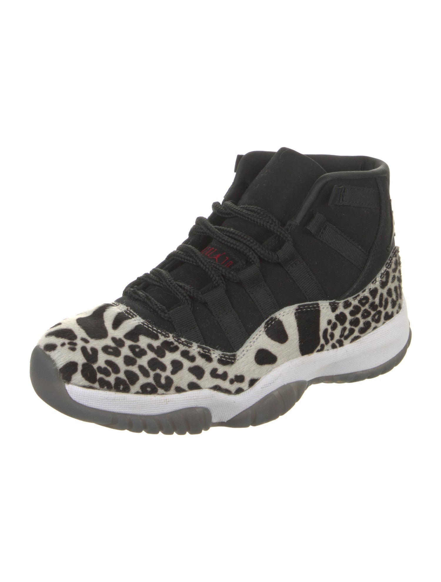 Jordan Ponyhair Animal Print Wedge Sneakers