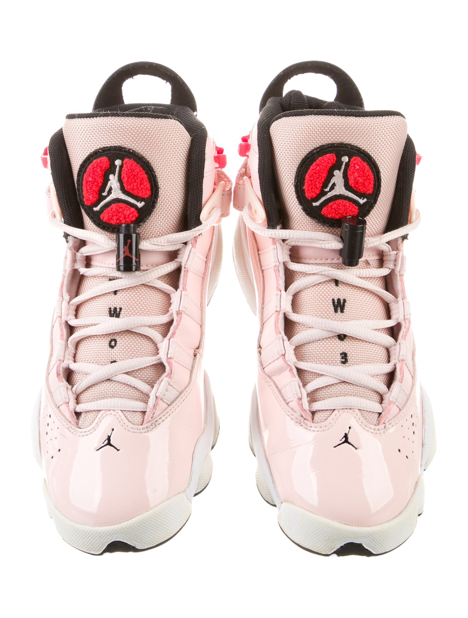 Jordan Girls' 6 Rings High Top Sneakers (GS)