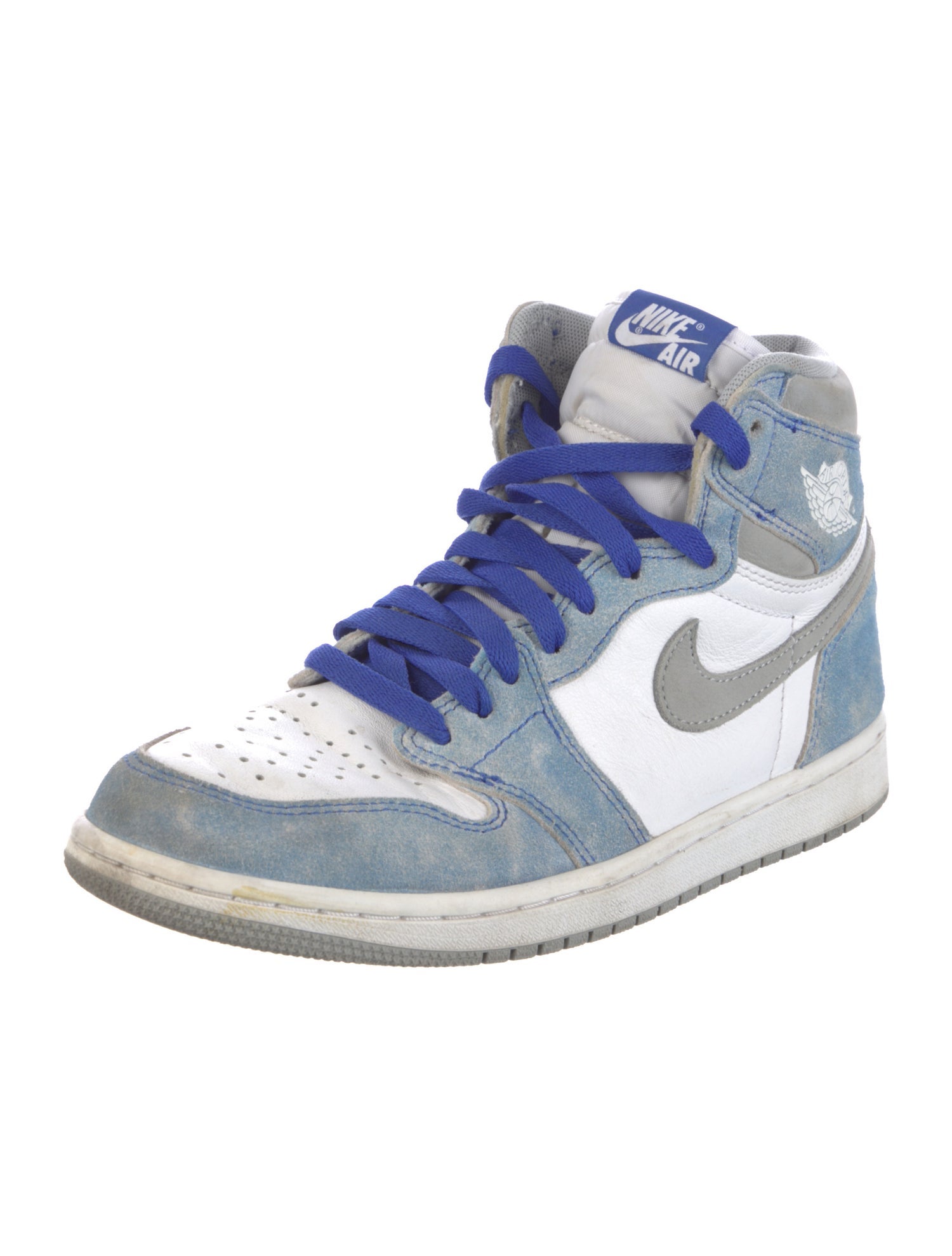 Jordan Suede Colorblock Pattern Sneakers