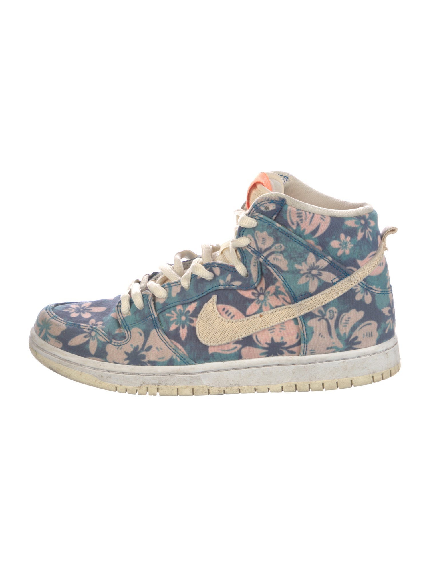 Nike Floral Print Athletic Sneakers