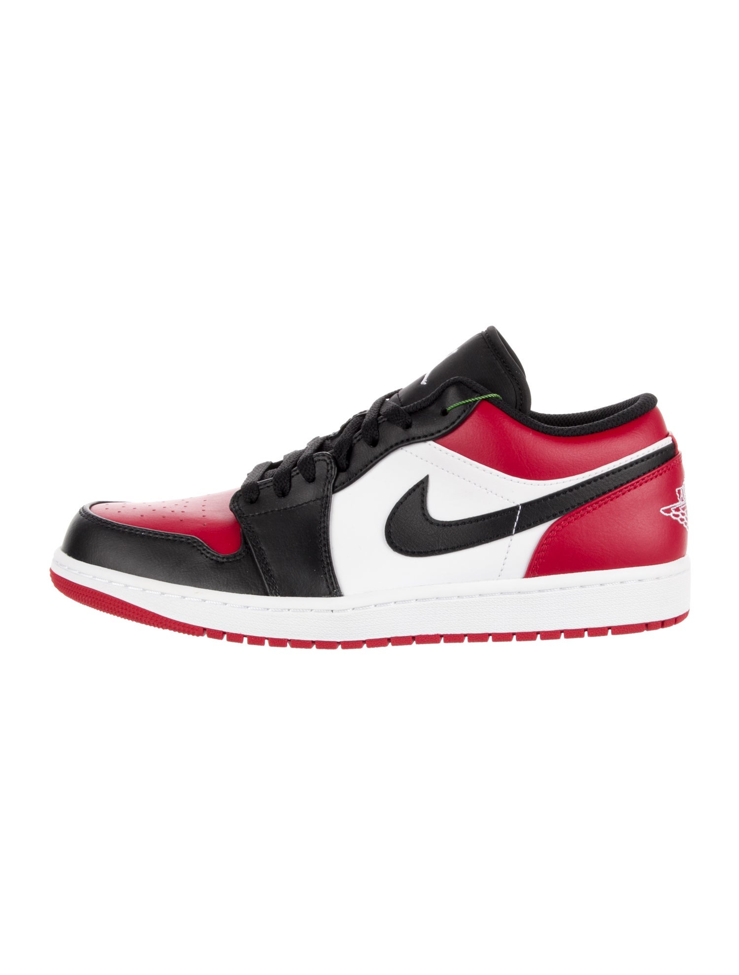 Jordan Air Jordan 1 Low Bred Toe Sneakers w/ Tags